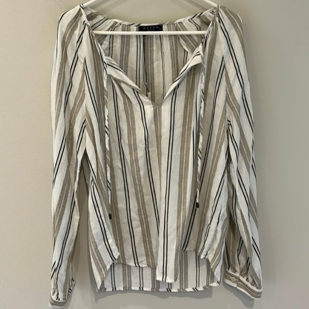 MAVEN WEST blouse women's medium NWT